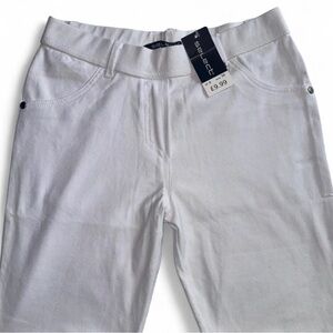 NWT Select White Jean Jeggings – Size 4 (Euro 36)
